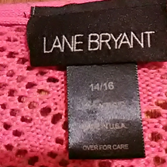 Coral Lane Bryant tie front sweater - Picture 3 of 4